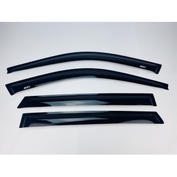 Дефлекторы окон Volkswagen Golf 4 1997-2004 HB накладные (DEFL) Q2-3